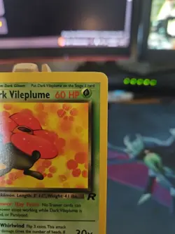 Pokemon TCG Dark Vileplume 30/82 1st Edition Non Holo Rare Near Mint Very Clean! - Image 3
