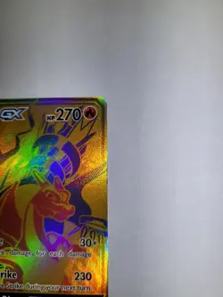 Pokemon TCG Reshiram & Charizard GX Sun & Moon SM247 Black Star Promo Holo NM - Image 4