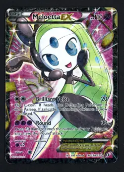 Meloetta EX RC25/RC25 Legendary Treasures Radiant Collection Pokemon TCG - Image 1