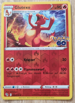 Glutexo 9/78 Pokemon Go Uncommon Reverse Holo Pokemon Pokemon Karte Sammelkart - Image 1