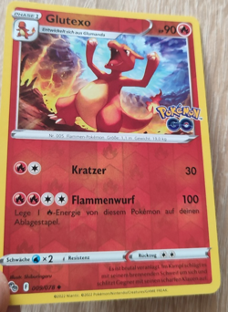 Glutexo 9/78 Pokemon Go Uncommon Reverse Holo Pokemon Pokemon Karte Sammelkart - Image 2