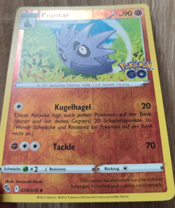 Pupitar 38/78 Pokemon Go Uncommon Reverse Holo Pokemon Pokemon Karte TCG - Image 3