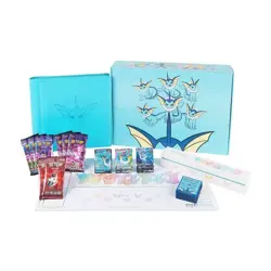 Pokemon Chinese Eevee GX Gift Box (Vaporeon/Jolteon/Flareon) 3 Boxes In Stock - Image 2