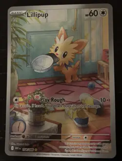 Lillipup 154/086 Illustration Rare - Pokemon TCG White Flare (Pack Fresh) NM+/M - Image 1