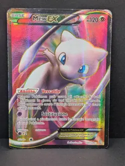 Mew EX 120 Full Art 120/124 Dragons Exalted Holo Ultra Rare Pokemon TCG ITALIAN - Image 1
