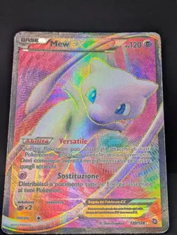 Mew EX 120 Full Art 120/124 Dragons Exalted Holo Ultra Rare Pokemon TCG ITALIAN - Image 3