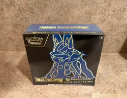 Pokemon Mega Evolution Pokemon Center Elite Trainer Box Mega Lucario PC ETB - Image 1