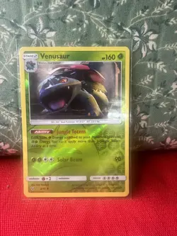 Pokemon TCG Venusaur Shining Legends 3/73 Reverse Holo Uncommon - Image 1