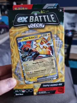 Pokemon Tapu Koko EX Battle Deck New and Sealed - Image 1