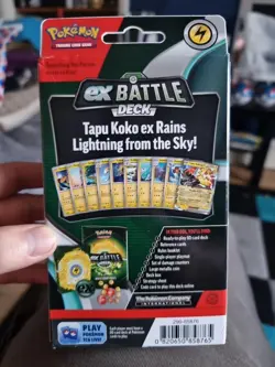 Pokemon Tapu Koko EX Battle Deck New and Sealed - Image 2