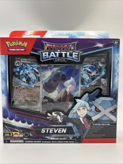 Pokemon TCG Rival Battle Deck Steven - Metagross ex - Sealed - Ready to Play - Image 1