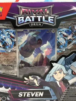 Pokemon TCG Rival Battle Deck Steven - Metagross ex - Sealed - Ready to Play - Image 3
