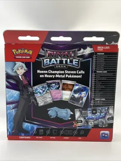 Pokemon TCG Rival Battle Deck Steven - Metagross ex - Sealed - Ready to Play - Image 5