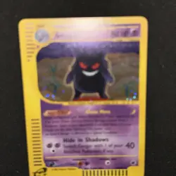 Gengar Expedition Swirl NM Pokemon Holo Rare 13/165 Foil CLEAN Vintage - Image 3