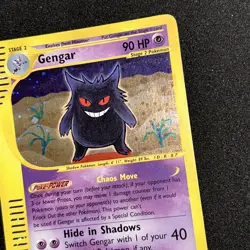 Gengar Expedition Swirl NM Pokemon Holo Rare 13/165 Foil CLEAN Vintage - Image 5