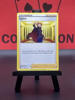 Lance 159/195 Sword & Shield Silver Tempest Pokemon TCG Regular Uncommon 2022 NM - Image 2