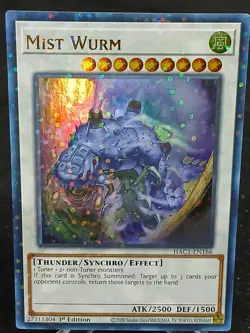 Yu-Gi-Oh! Mist Wurm HAC1-EN166 DUPR MP - Image 1