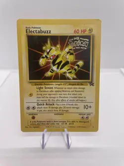 Pokemon TCG Electabuzz #2 Black Star Promo Card the First Movie Edition (LP) - Image 1