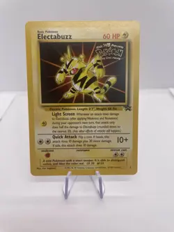 Pokemon TCG Electabuzz #2 Black Star Promo Card the First Movie Edition (LP) - Image 1