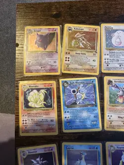 Fossil 1999 Dark Charizard Bundle Holo Pokemon Cards LP - Image 2