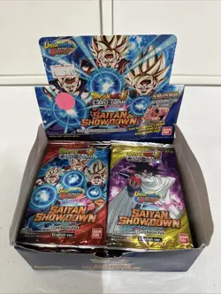 Dragonball Card Game Saiyan Showdown Booster Packs - 21 count 811039035501 - Image 1