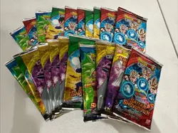 Dragonball Card Game Saiyan Showdown Booster Packs - 21 count 811039035501 - Image 2