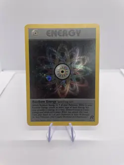 Pokemon TCG Rainbow Energy Team Rocket 17/82 Holo Card (LP) - Image 1