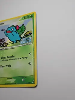 Pokemon Ivysaur Reverse Holo Stamped Card 34/100 EX Crystal Guardians LP - Image 5