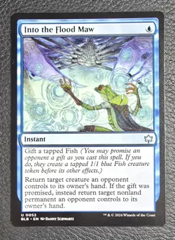 Into the Flood Maw Bloomburrow Regular Uncommon MTG Magic NM Card - Image 1