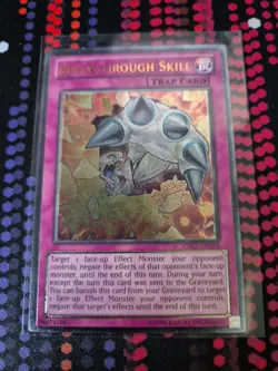 CBLZ-EN078 Breakthrough Skill Ultimate Rare Unlimited Edition Yu-Gi-Oh Card - Image 1