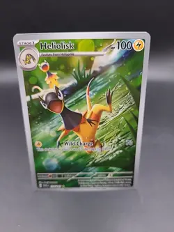 Pokemon TCG Heliolisk Scarlet & Violet Twilight Masquerade Holo Card 177/167 - Image 1