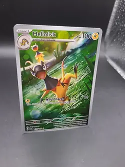 Pokemon TCG Heliolisk Scarlet & Violet Twilight Masquerade Holo Card 177/167 - Image 2