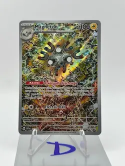 Pokemon TCG Magneton 159 Sv: Surging Sparks Black Star Promo Cards Holo - Image 1