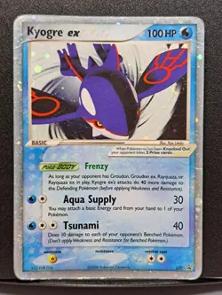 Kyogre ex 037 Promo 2006 Rare Holo Pokemon TCG Ungraded Card - Image 1