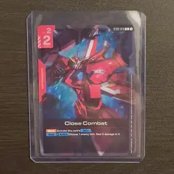 Close Combat ST03-013 Championship Participation Promo Gundam Card Game English - Image 1