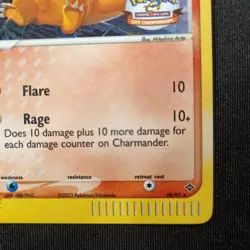 Charmander 98/97 Pokemon Dragon 2003 Secret Rare Card Pokemon TCG NM/VLP - Image 5
