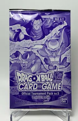 Dragon Ball Super Card Game Official Tournament Pack Vol. 5 - Image 1