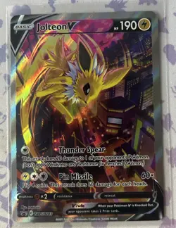 Jolteon V Swsh183 Swsh: Sword & Shield Promo Cards Holo - Image 2