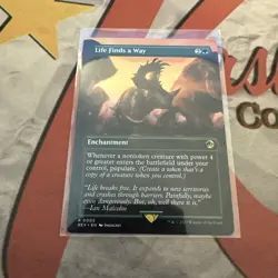 MTG Life Finds a Way (Borderless) Universes Beyond: Jurassic Regular #0005 - Image 1