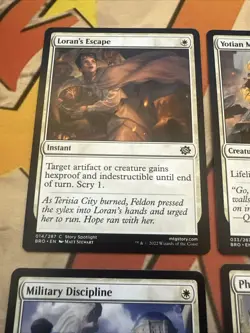 MTG Brother’s War White Common’s Lot Of X4! W/ Loran’s Escape! - Image 2