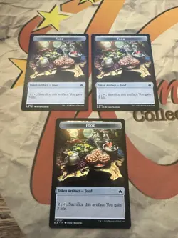 MTG Food Token #0027 Bloomburrow X3! - Image 1