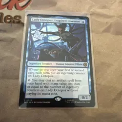 MTG Lady Octopus, Inspired Inventor Marvel's Spider-Man Foil #0035 - Image 1