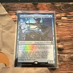 MTG Lady Octopus, Inspired Inventor Marvel's Spider-Man Foil #0035 - Image 2