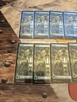 MTG Murders At Karlov Manor Forest Lot Of 18 Full Art Non-Foil! #0276 - Image 2