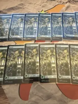 MTG Murders At Karlov Manor Forest Lot Of 18 Full Art Non-Foil! #0276 - Image 3