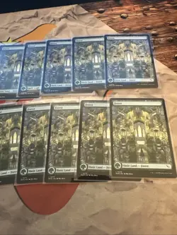MTG Murders At Karlov Manor Forest Lot Of 18 Full Art Non-Foil! #0276 - Image 4