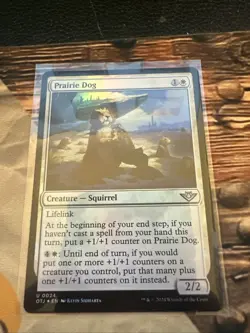 MTG Prairie Dog Outlaws of Thunder Junction Foil #0024 - Image 1