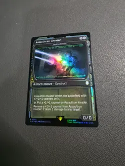 Assaultron Invader - Walking Ballista (Showcase) (Surge Foil) Universes Beyond: - Image 1