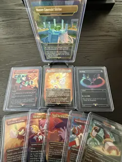 IN HAND! MtG Secret Lair x SONIC: Complete FOIL Set Opened With M&E Shrine - Image 3