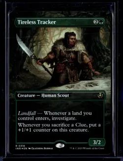 Tireless Tracker - 318 - Foil - INR - NM - MTG Magic the Gathering - Image 1